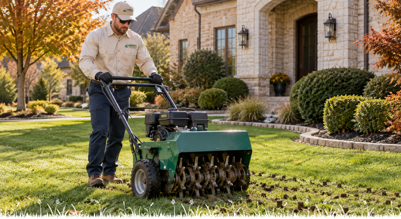 Do You Need Fall Lawn Aeration and over seeding in North Texas?