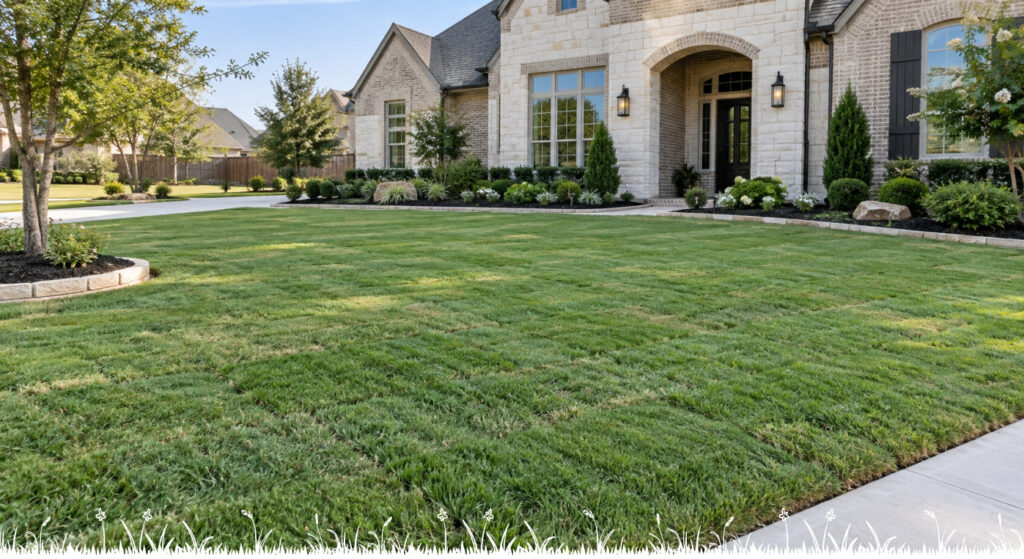 Installing sod