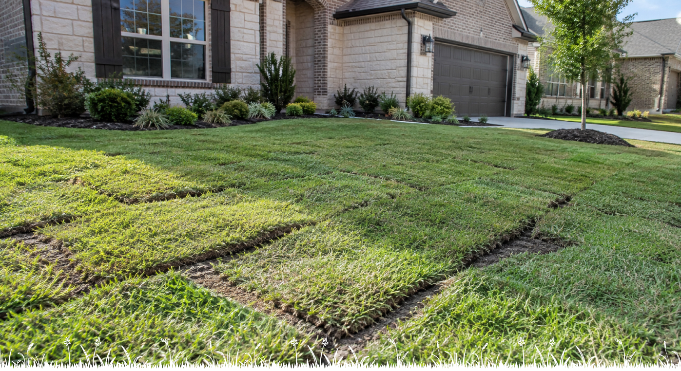 Why Is Your New Sod Developing Gaps Between the Pieces?