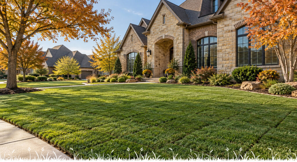 new sod installation