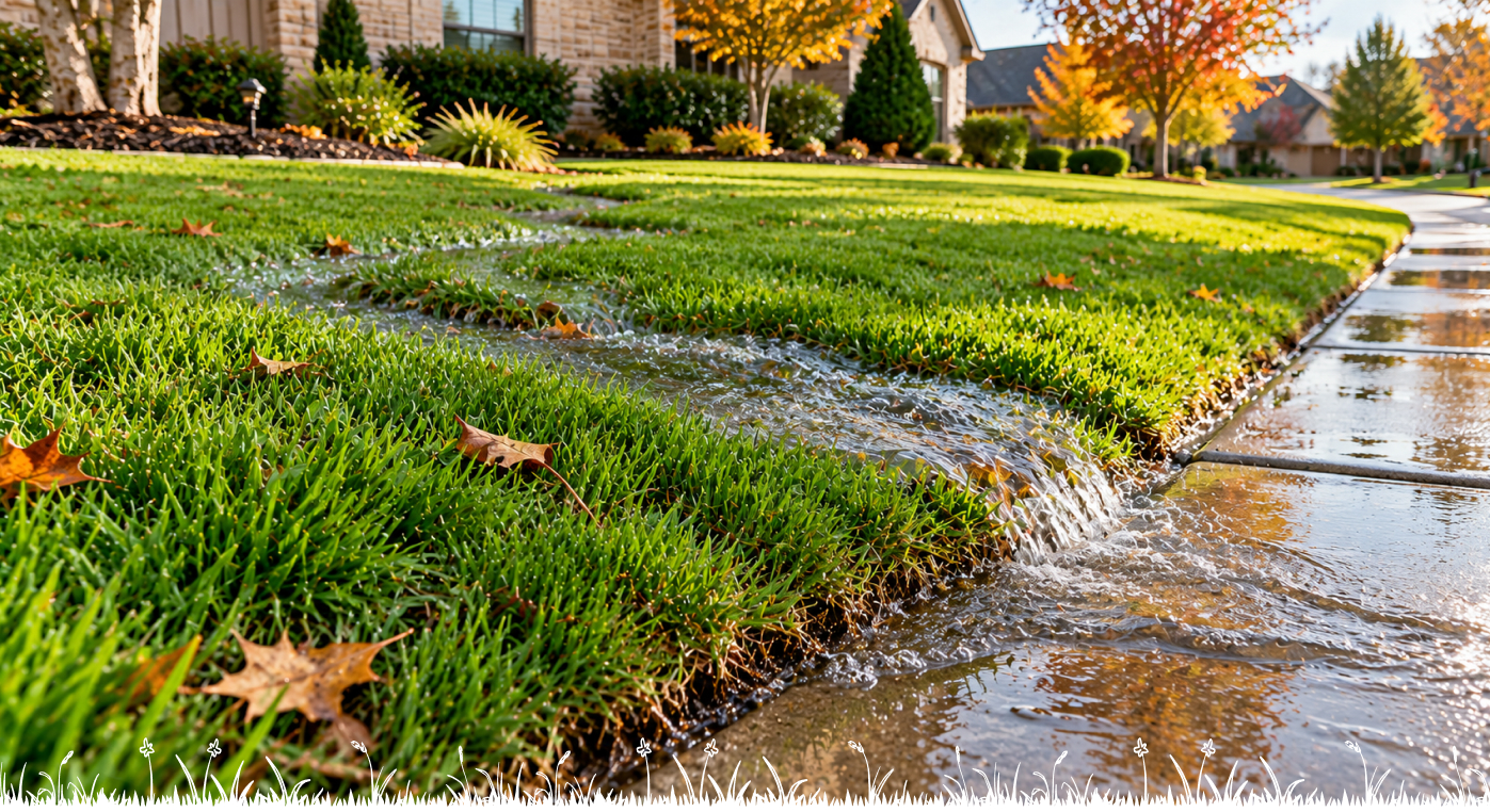 Why Is Water Running Off Your Lawn Instead of Soaking Into the Soil?